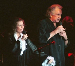 June Carter and Johnny Cash