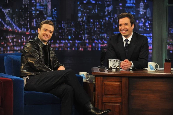 Justin Timberlake Visits "Late Night With Jimmy Fallon"