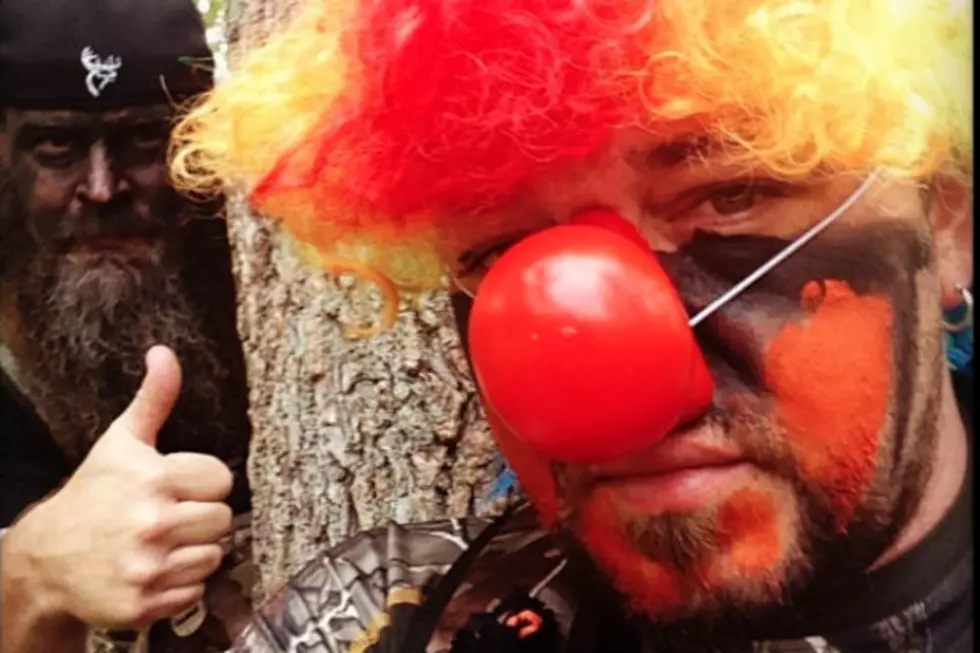 Dad In Clown Mask Chases Daughter As Punishment