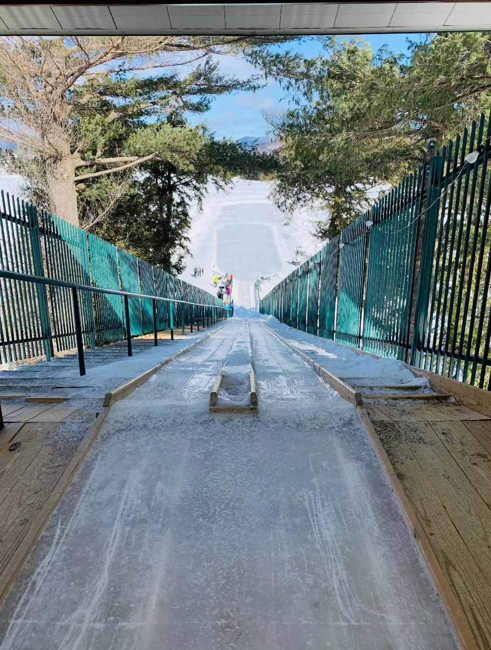 Get a Downhill Thrill on New York’s Longest Toboggan Chute!