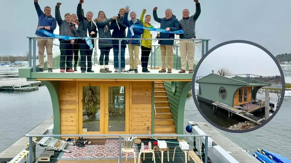 A Floating Sauna? New York’s First Just Opened in Saratoga Springs